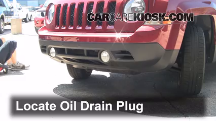 jeep patriot oil change