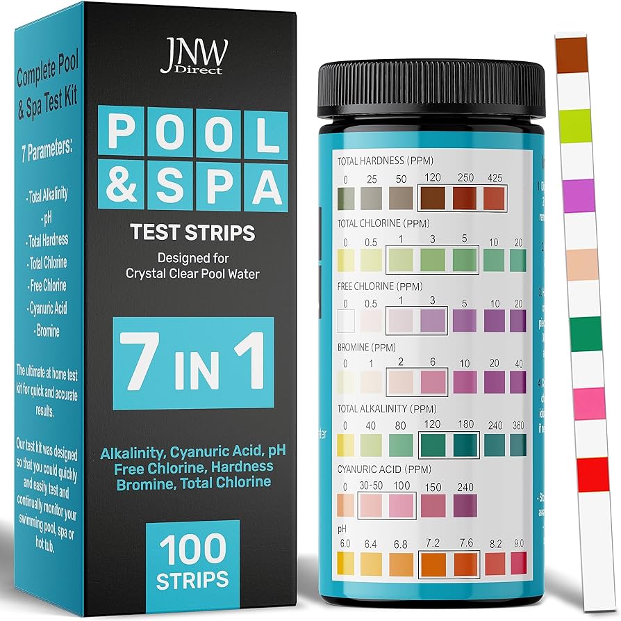 jnw pool test strips