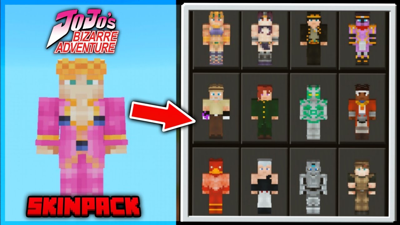 jojo skin minecraft