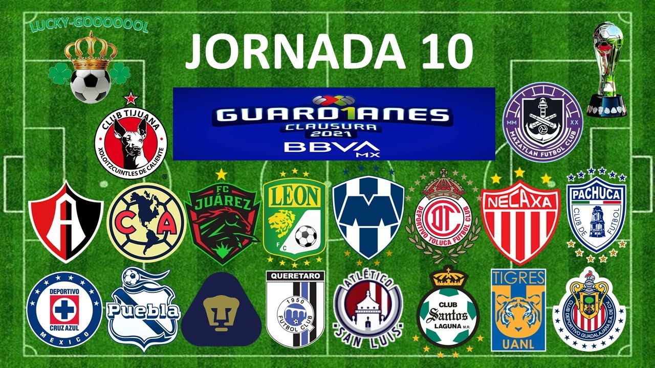 jornada 10 liga mx 2021