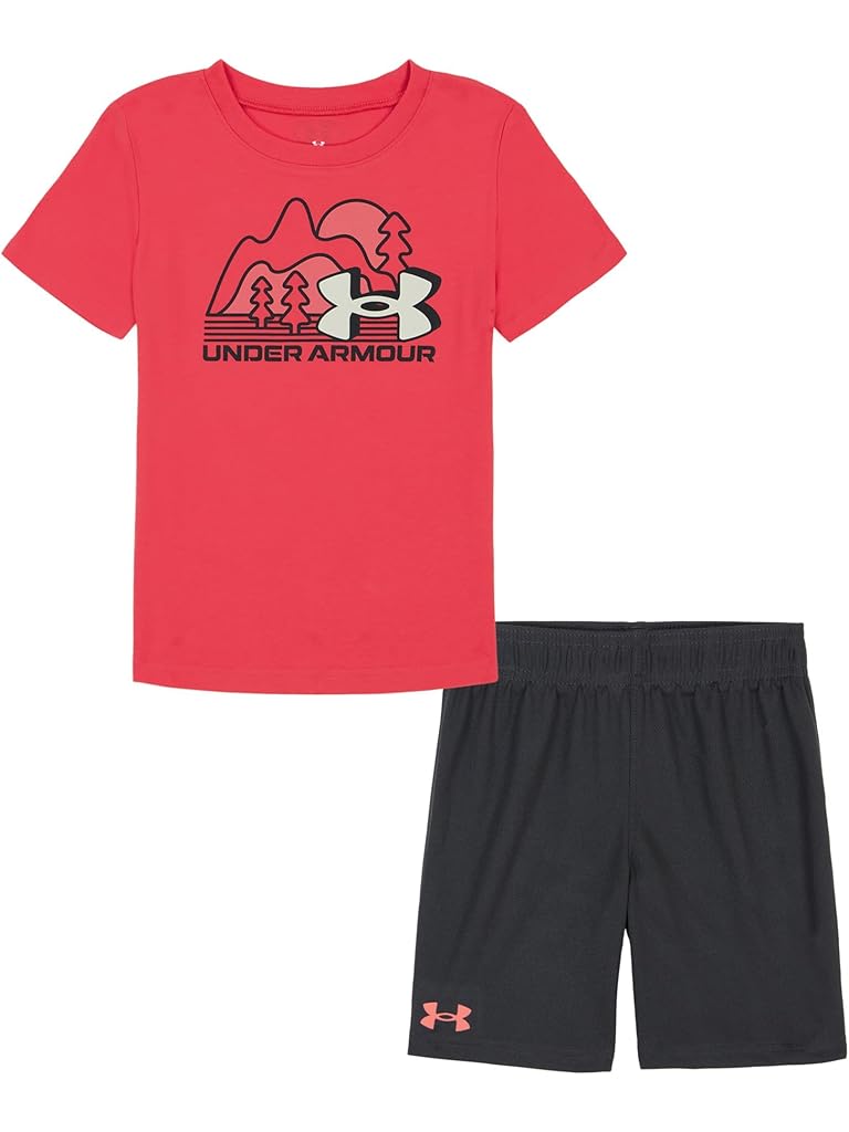 junior under armour short sets