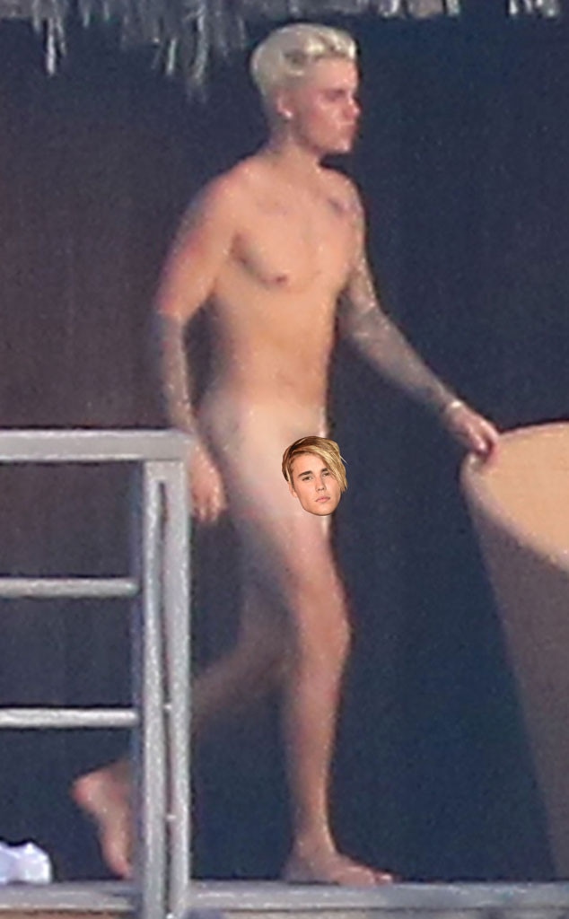 justin bieber naked