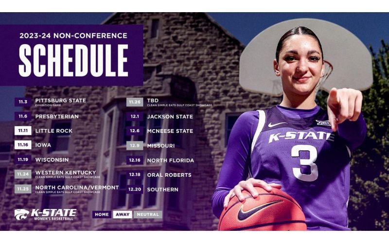 k state basketball schedule 2023-24