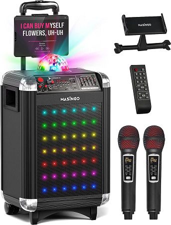 karaoke machine that connects to tv