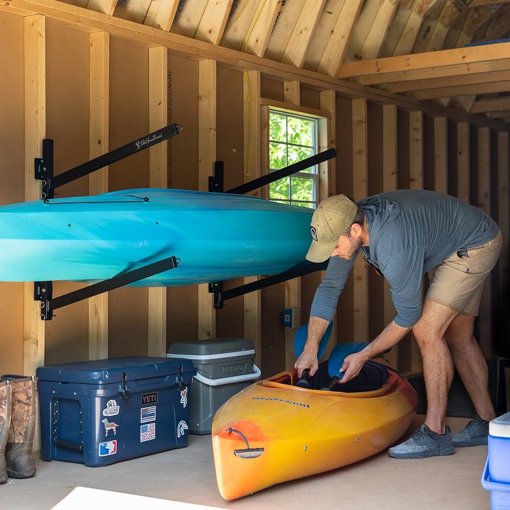 kayak rack garage