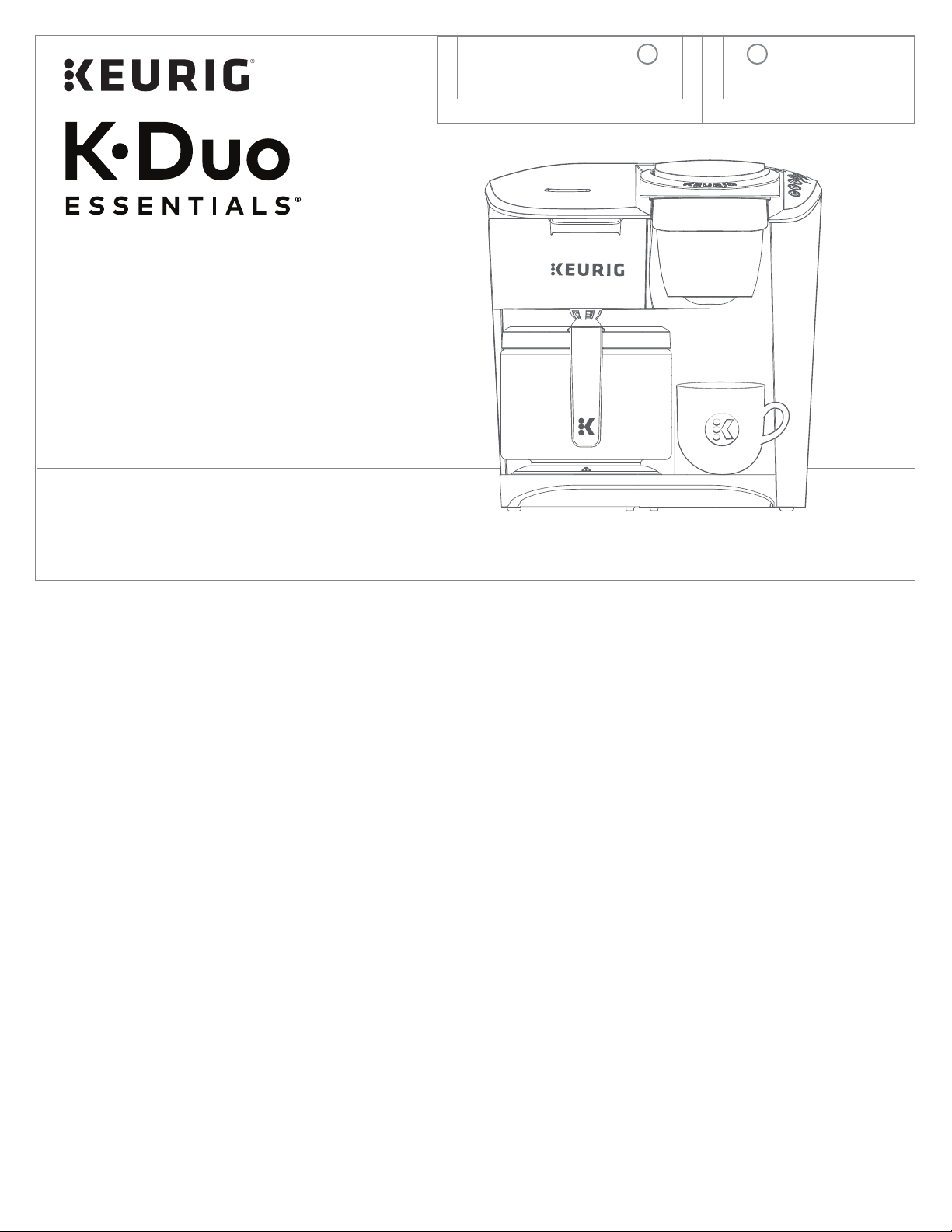 keurig k duo manual