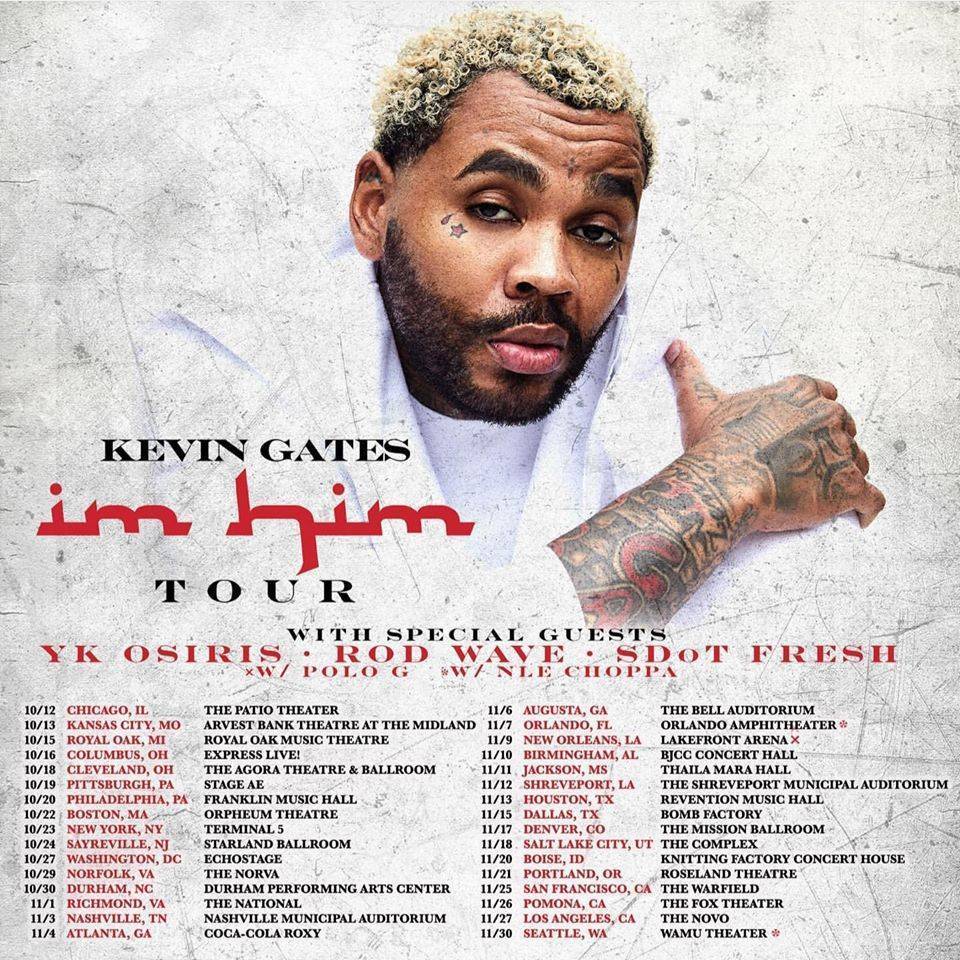 kevin gates concert song list 2023