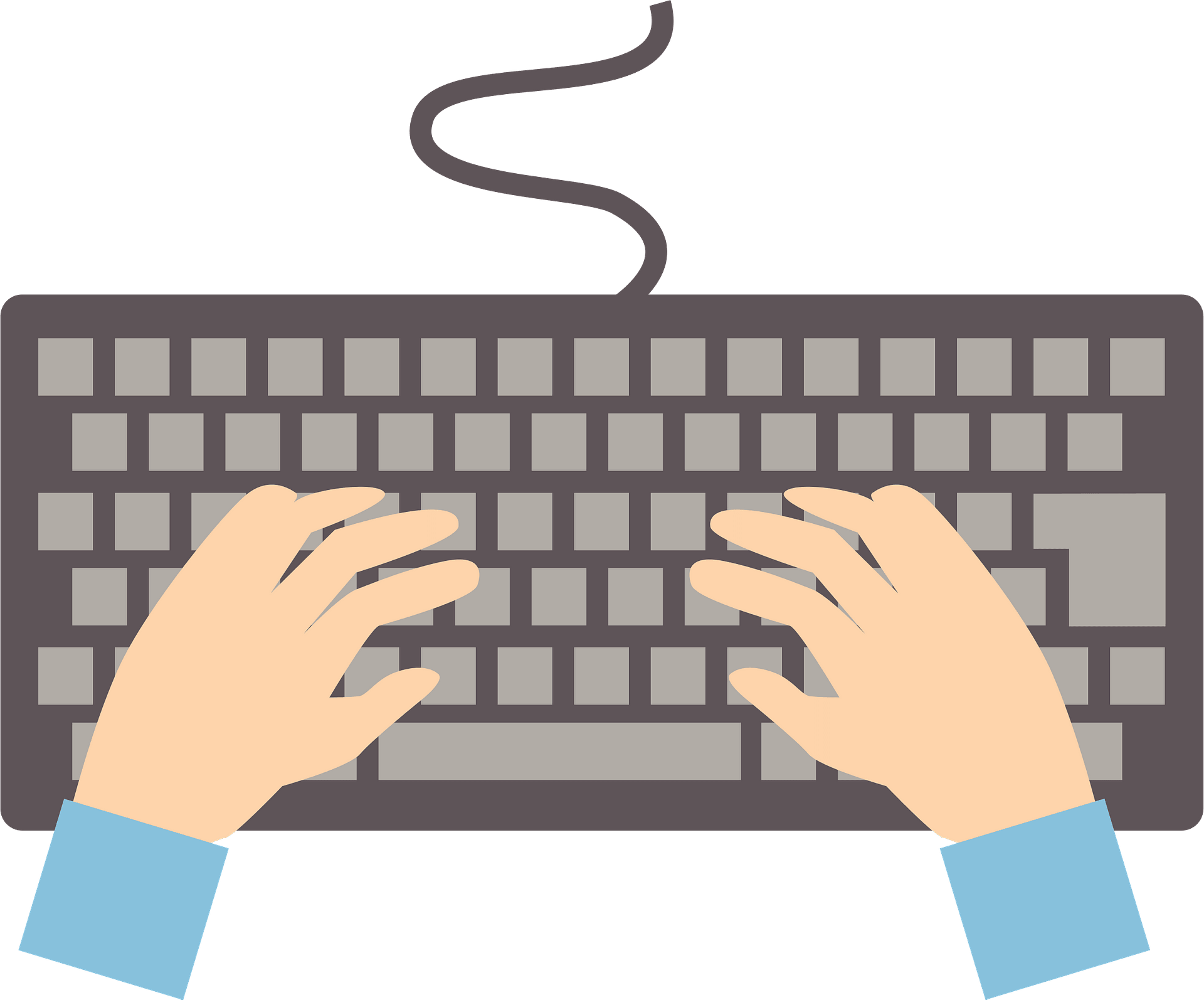 keyboard clipart