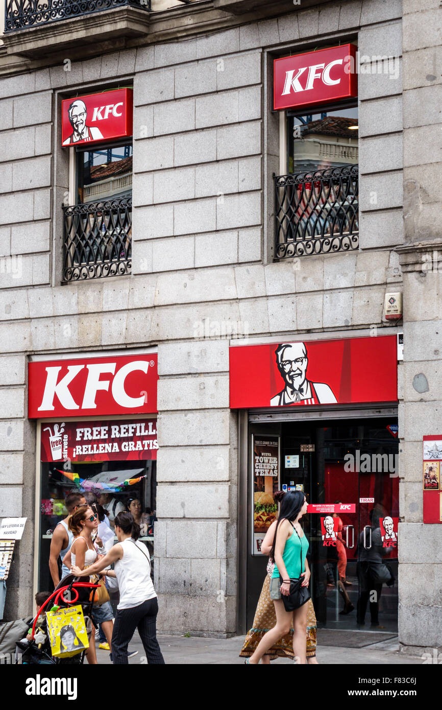 kfc madrid