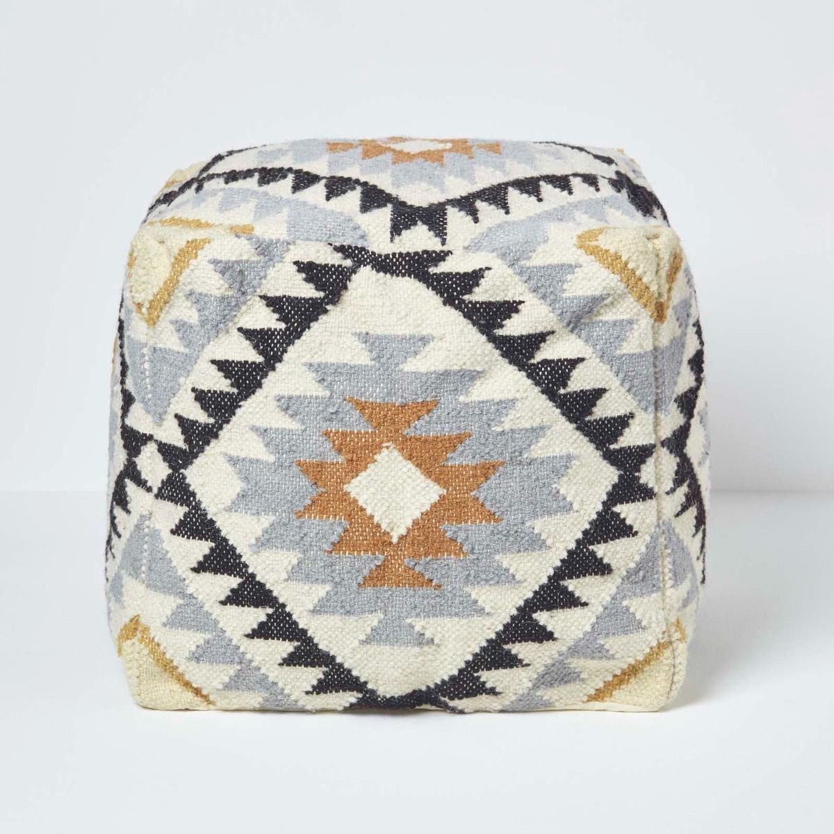 kilim pouffe