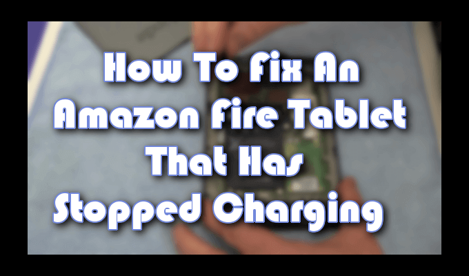 kindle fire not charging