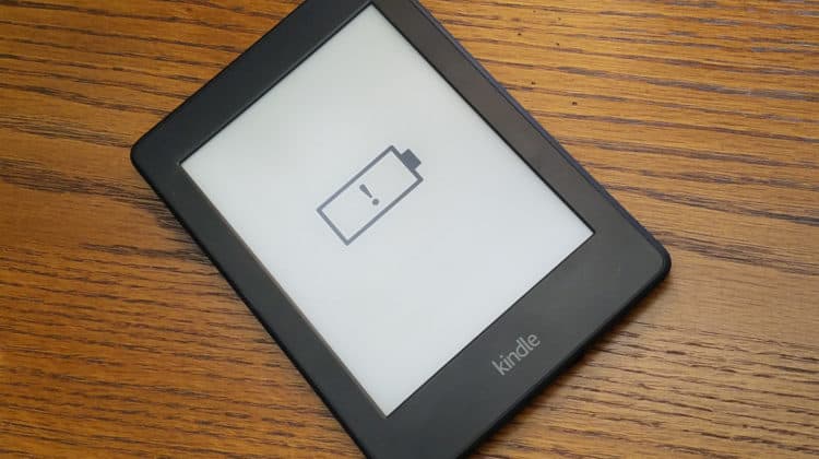 kindle wont hold a charge