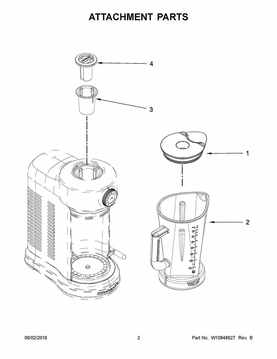 kitchenaid blender parts