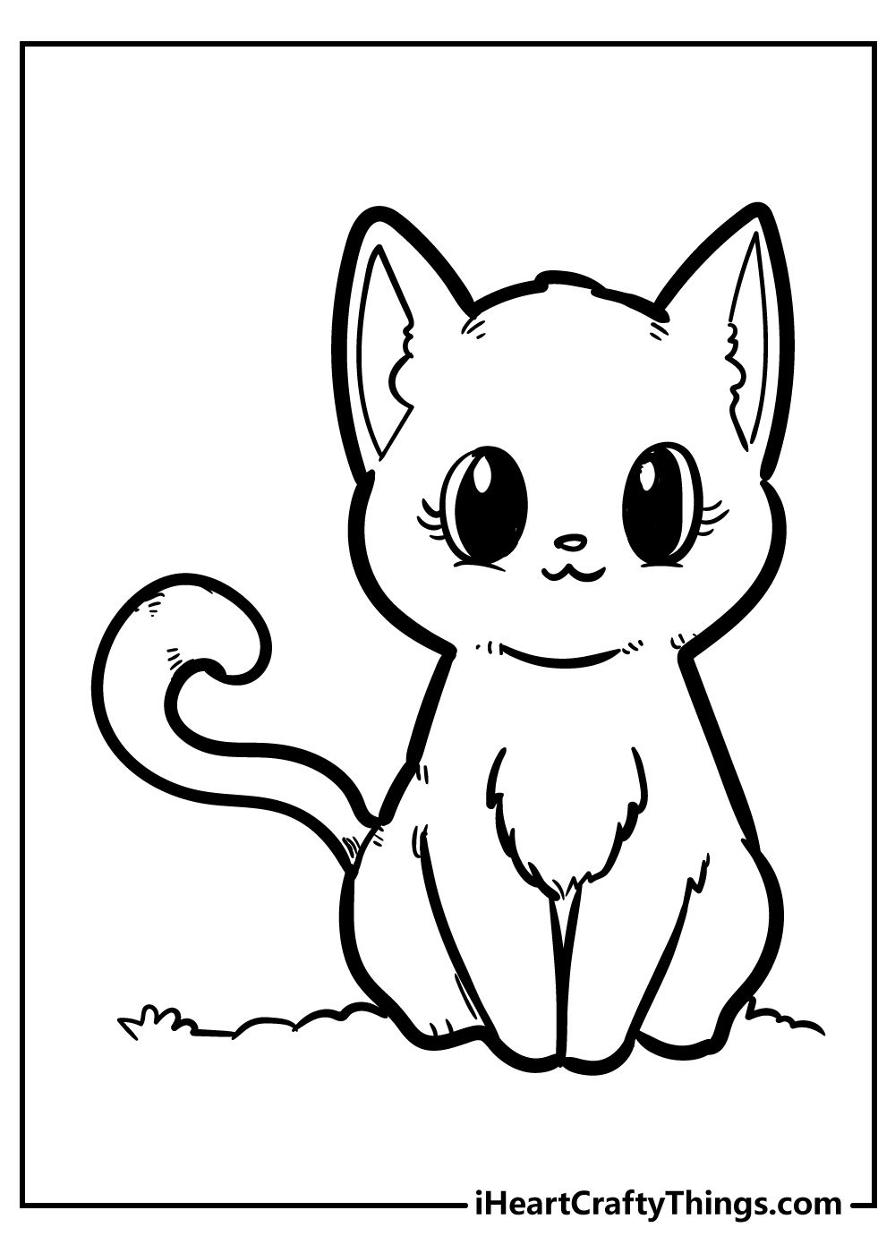 kitten coloring pages