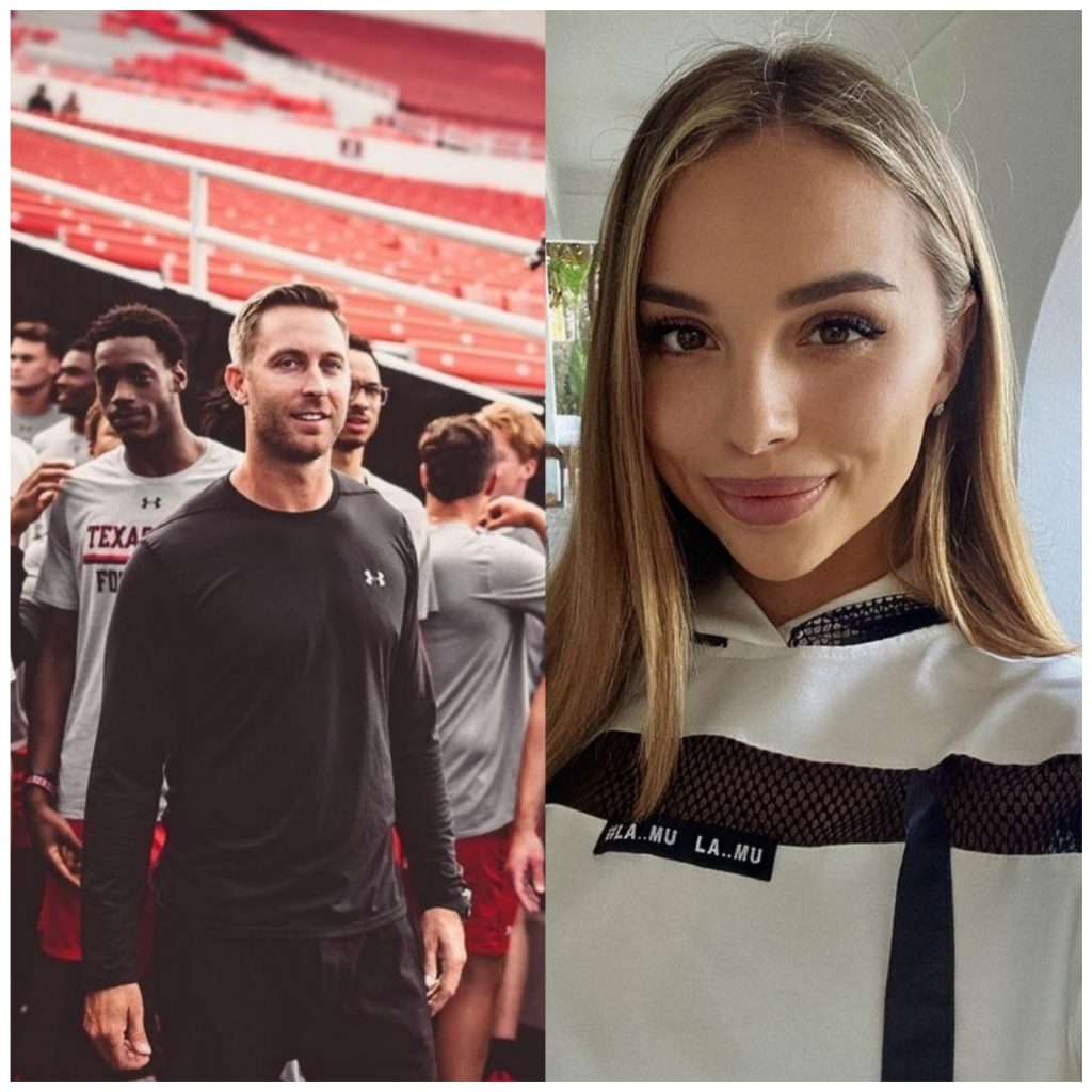 kliff kingsbury married