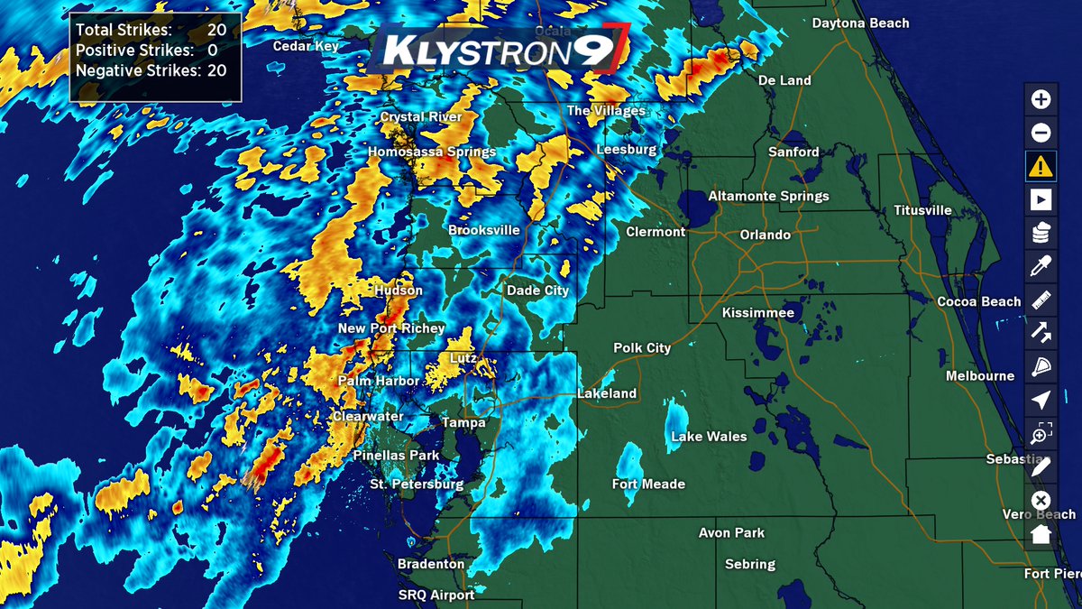 klystron nine radar county by county