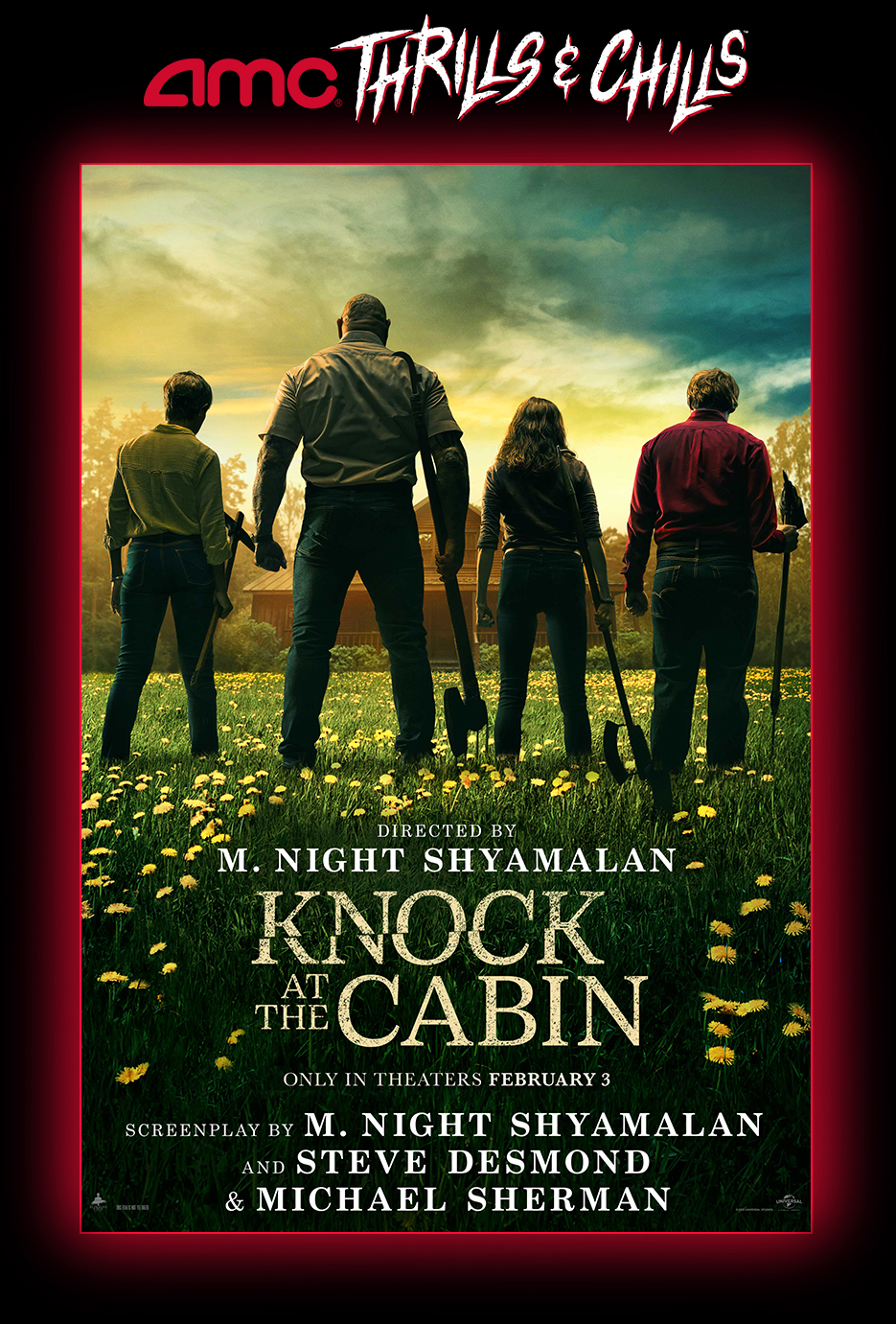 knock at the cabin showtimes near cinemark 16 and xd