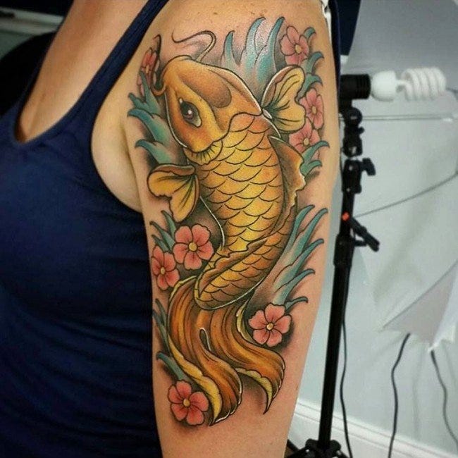 koi carp tattoo meaning