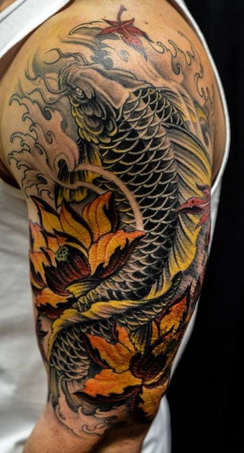 koi tattoo