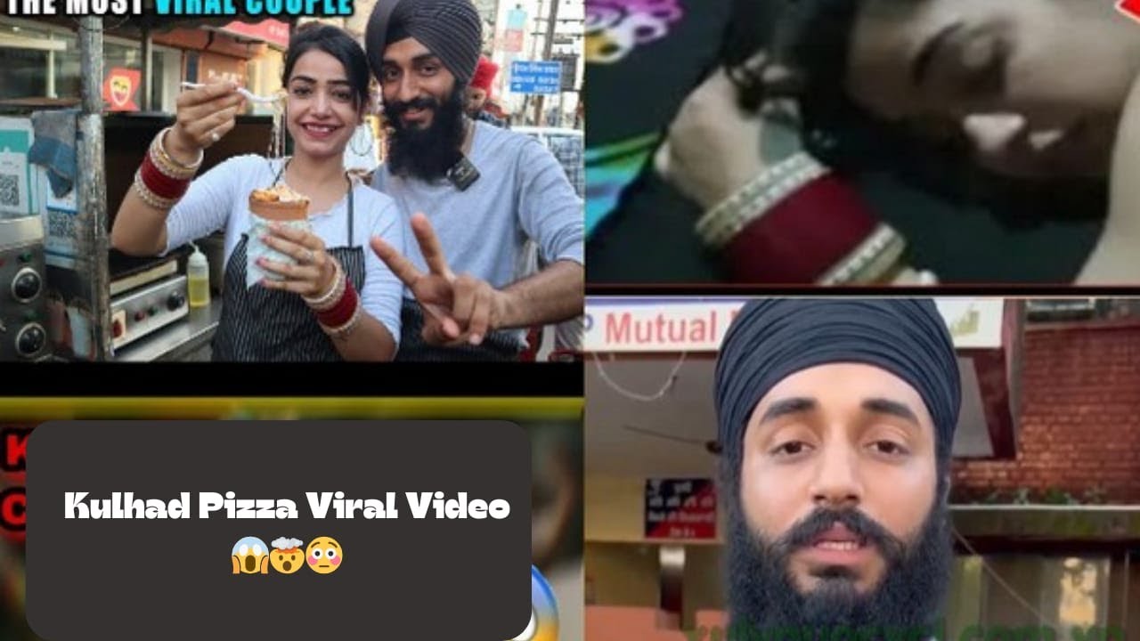 kulhad pizza leak video