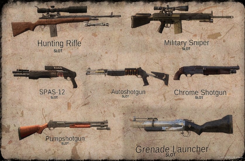 l4d weapons