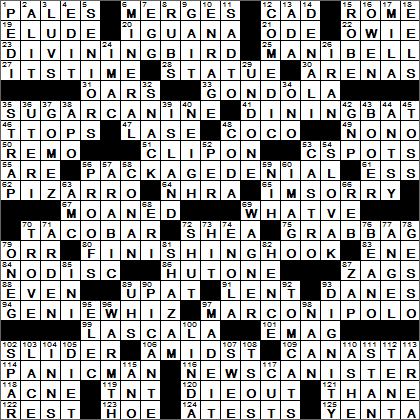 lacking dignity crossword clue