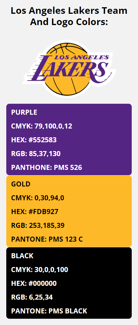 lakers colors hex