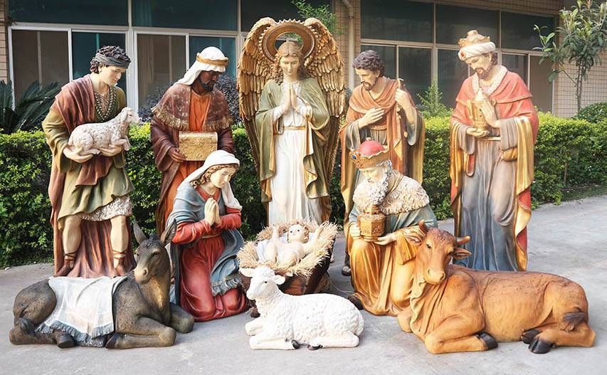 large nativity scene