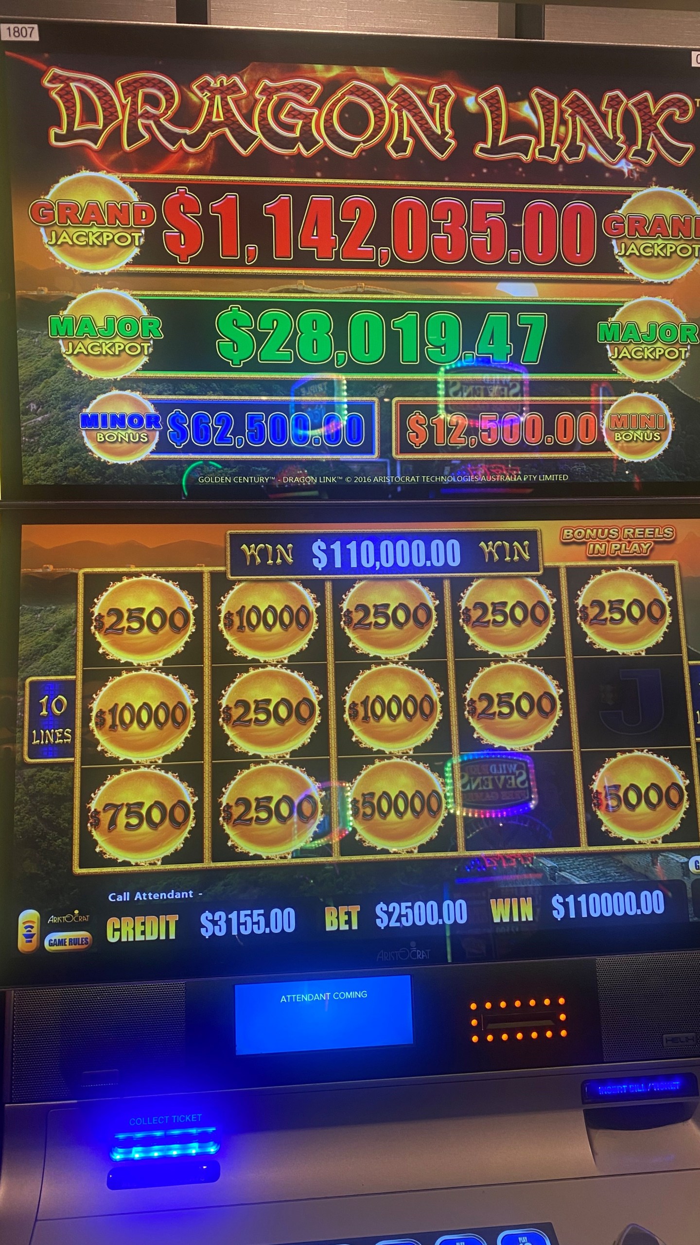 large slot wins