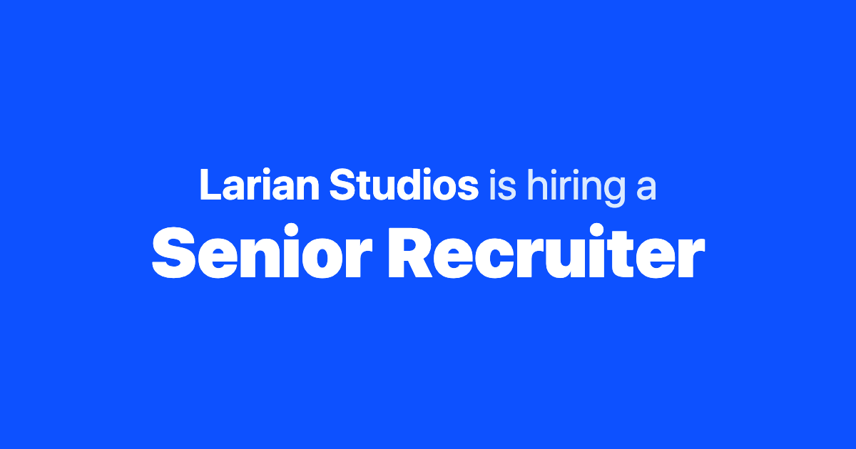 larian studios jobs