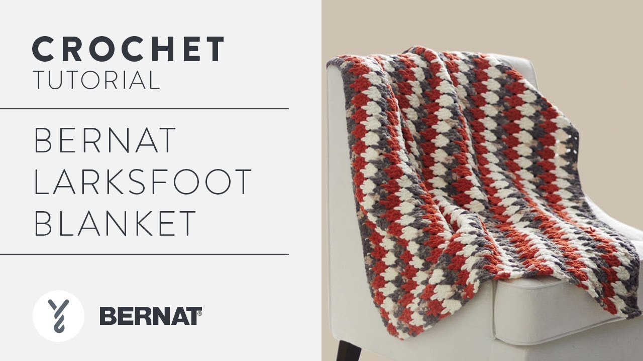 larksfoot crochet blanket