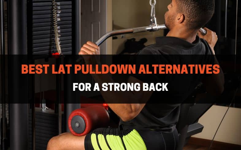 lateral pulldown dumbbell alternative