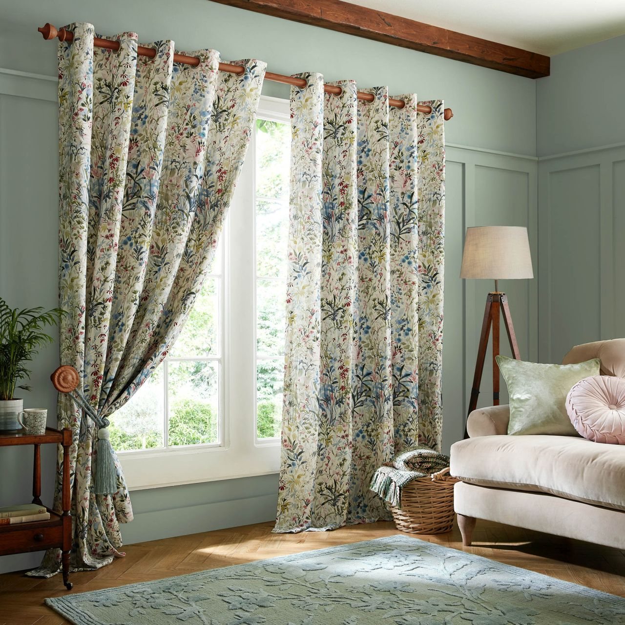 laura ashley drapery