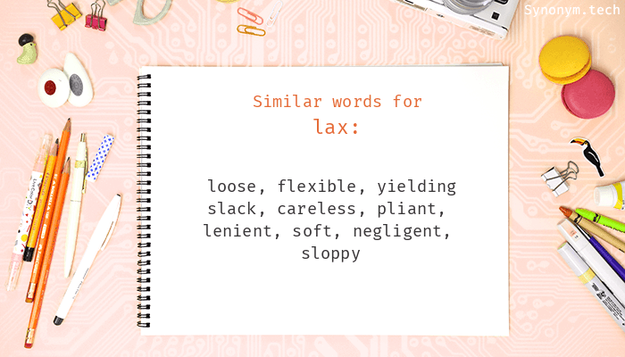 lax thesaurus