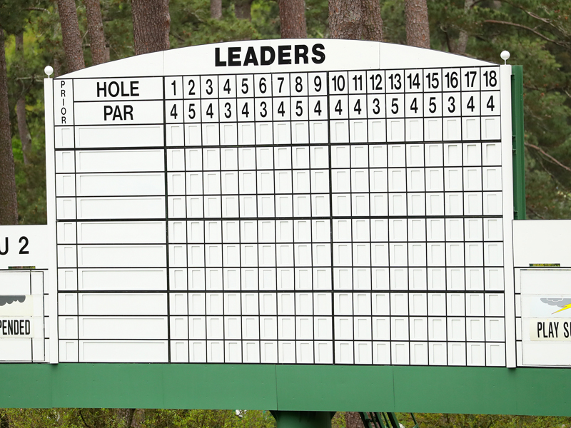 leaderboard masters augusta