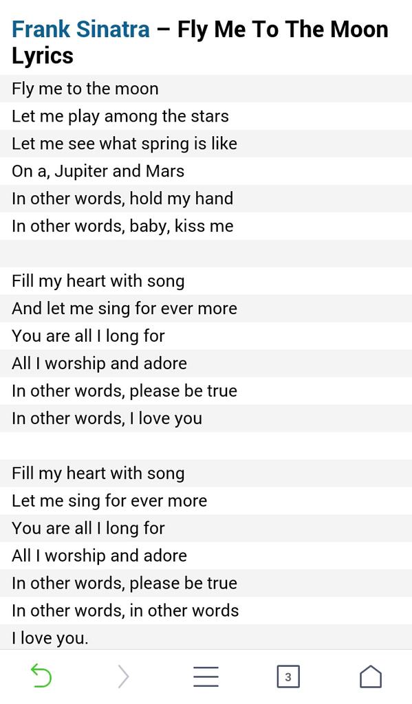 letra traducida de fly me to the moon