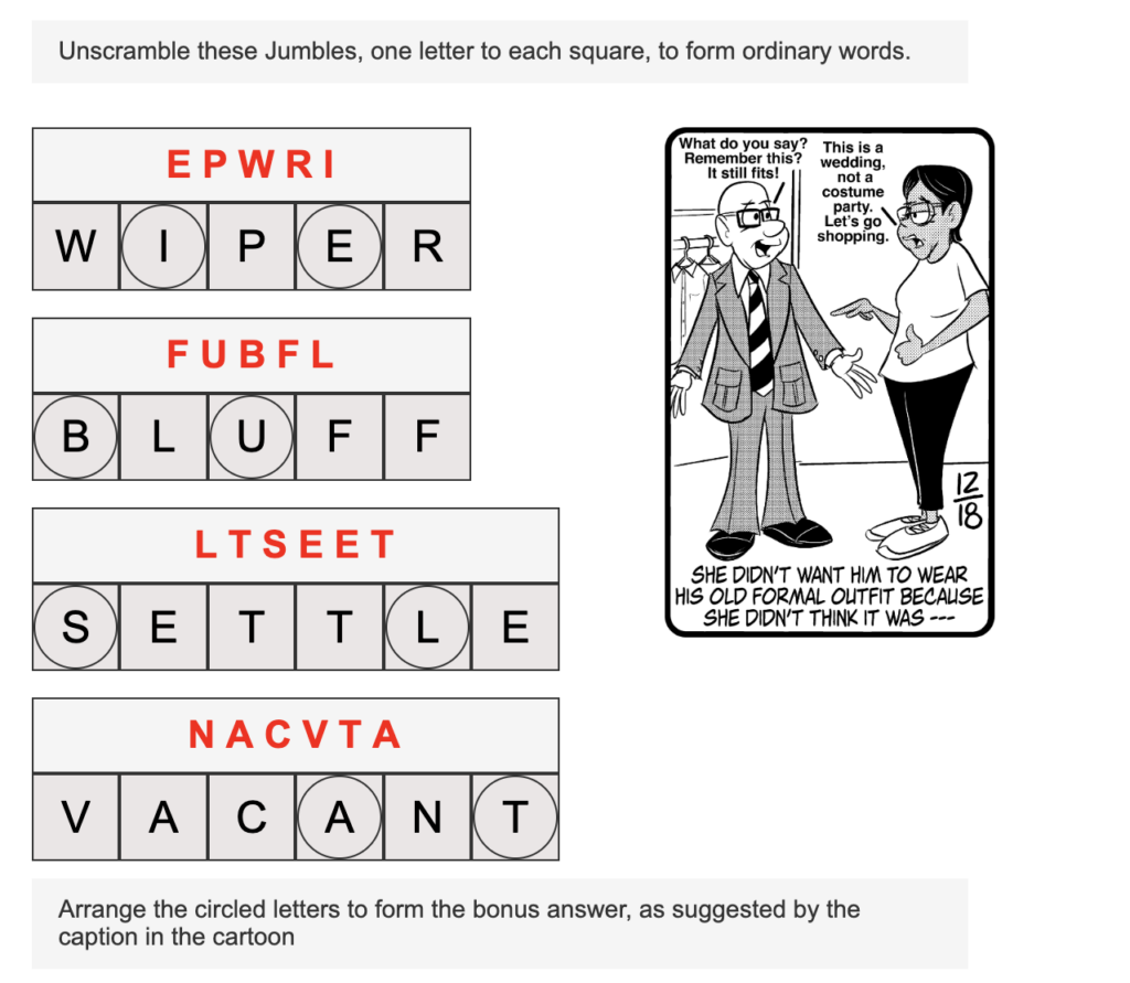 letter jumble decoder