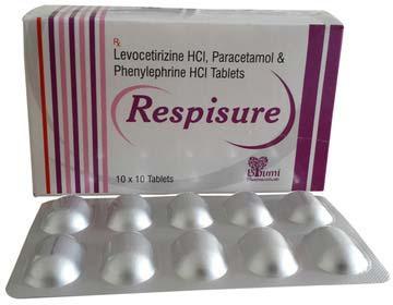 levocetirizine phenylephrine paracetamol