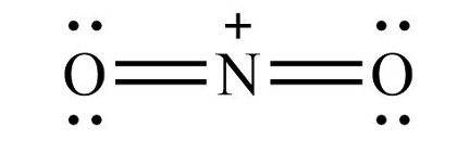 lewis structure for no2+