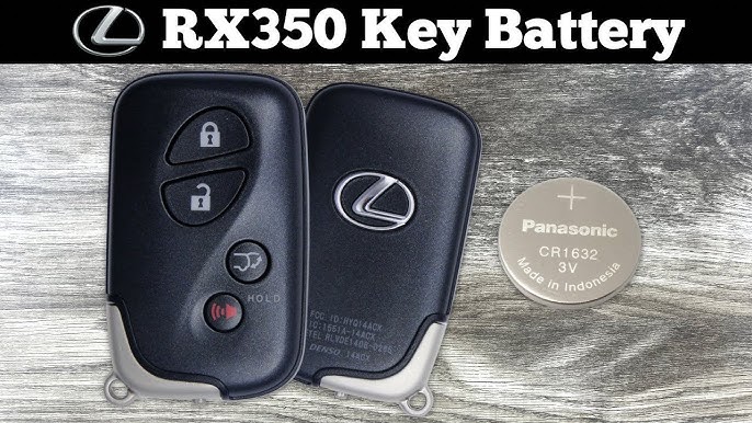 lexus key fob battery replacement