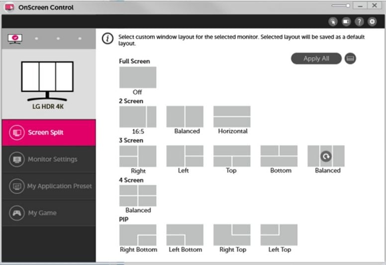 lg onscreen control download