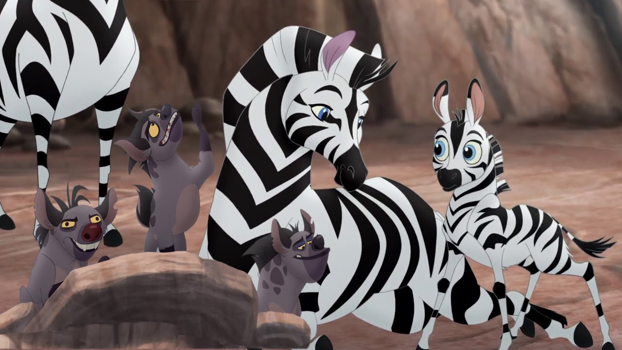 lion guard zebra