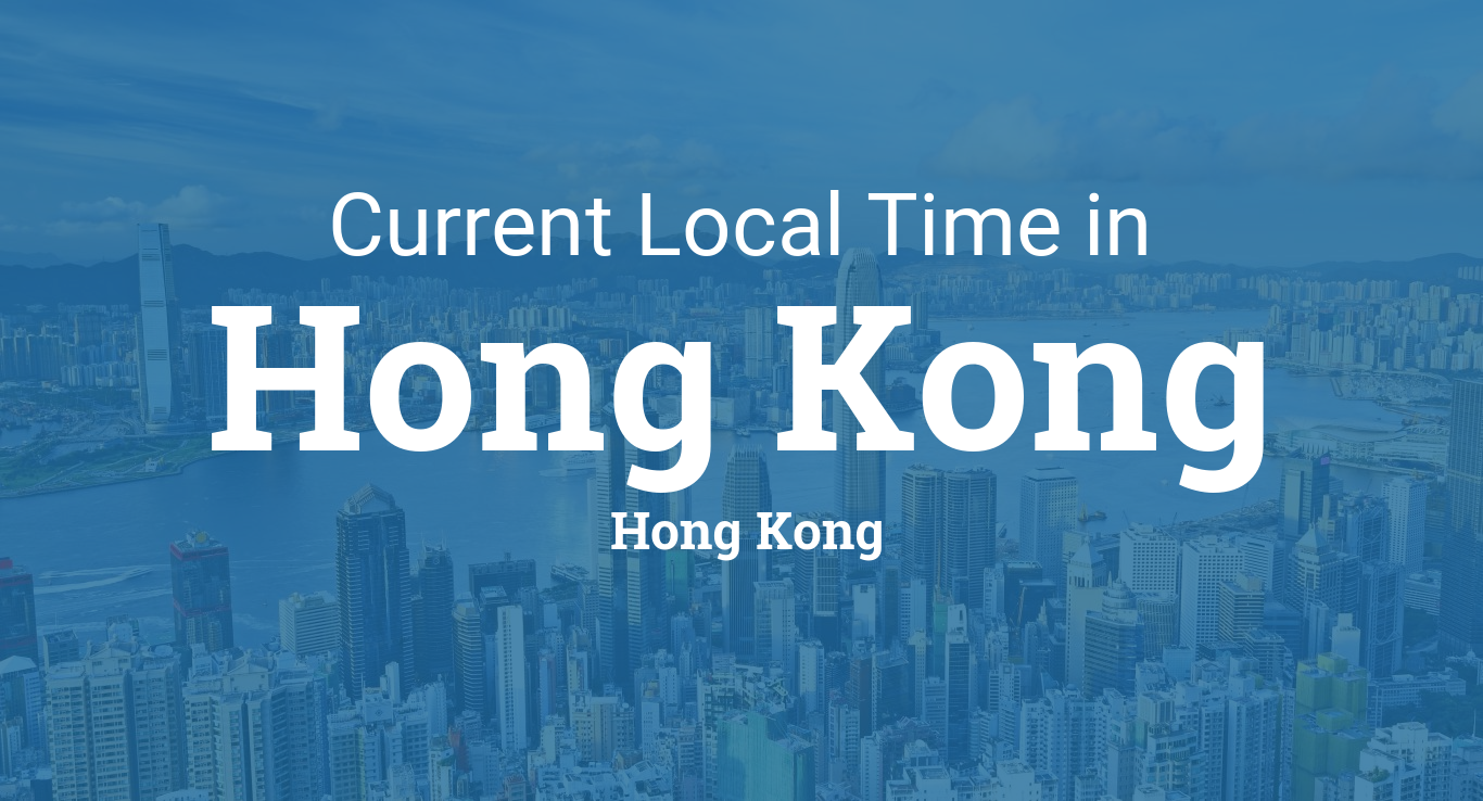 local time hong kong china