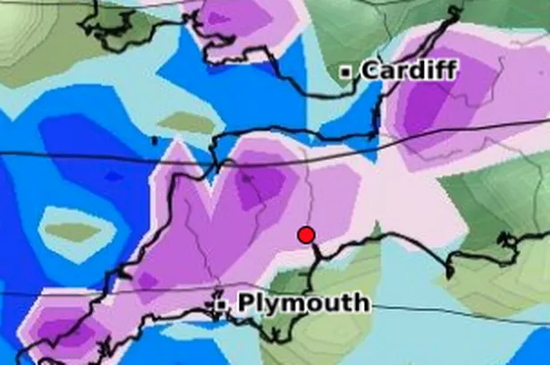 long range weather for devon