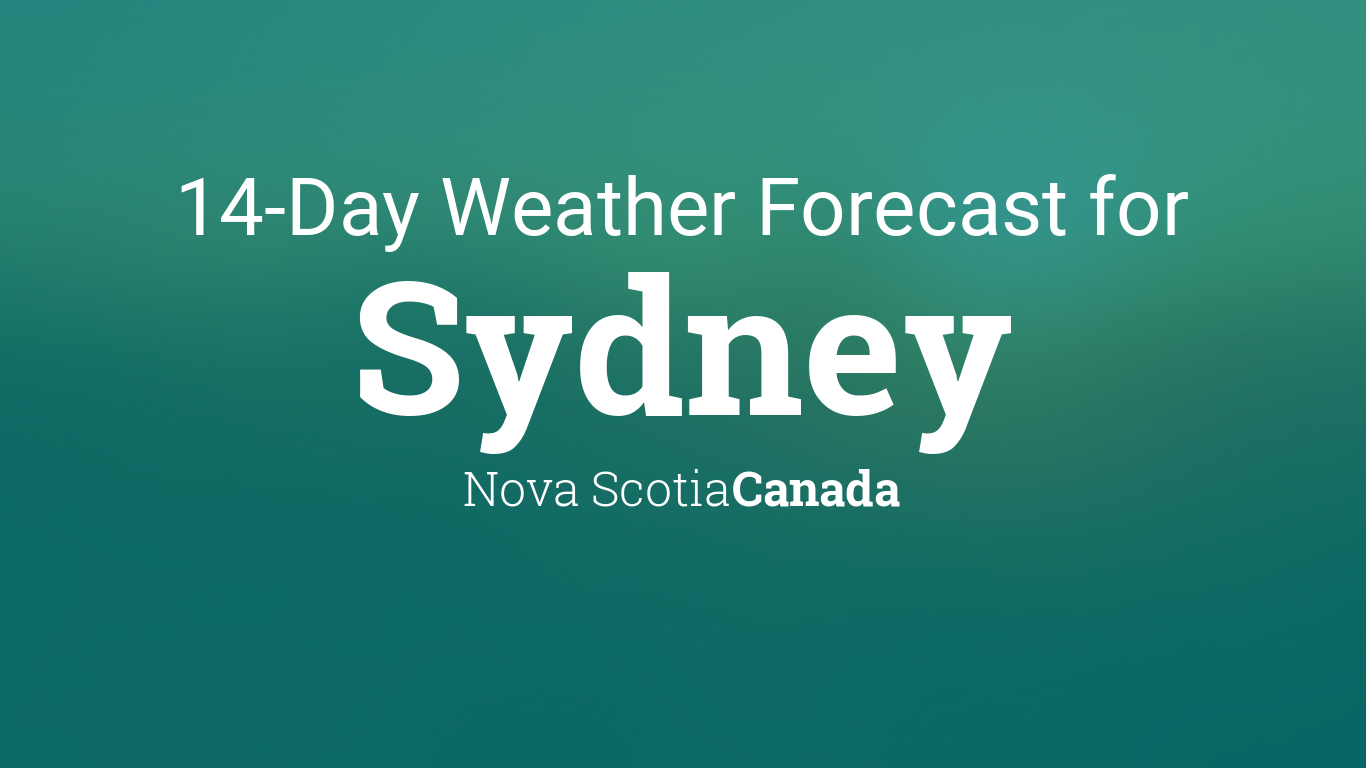 long range weather forecast for nova scotia