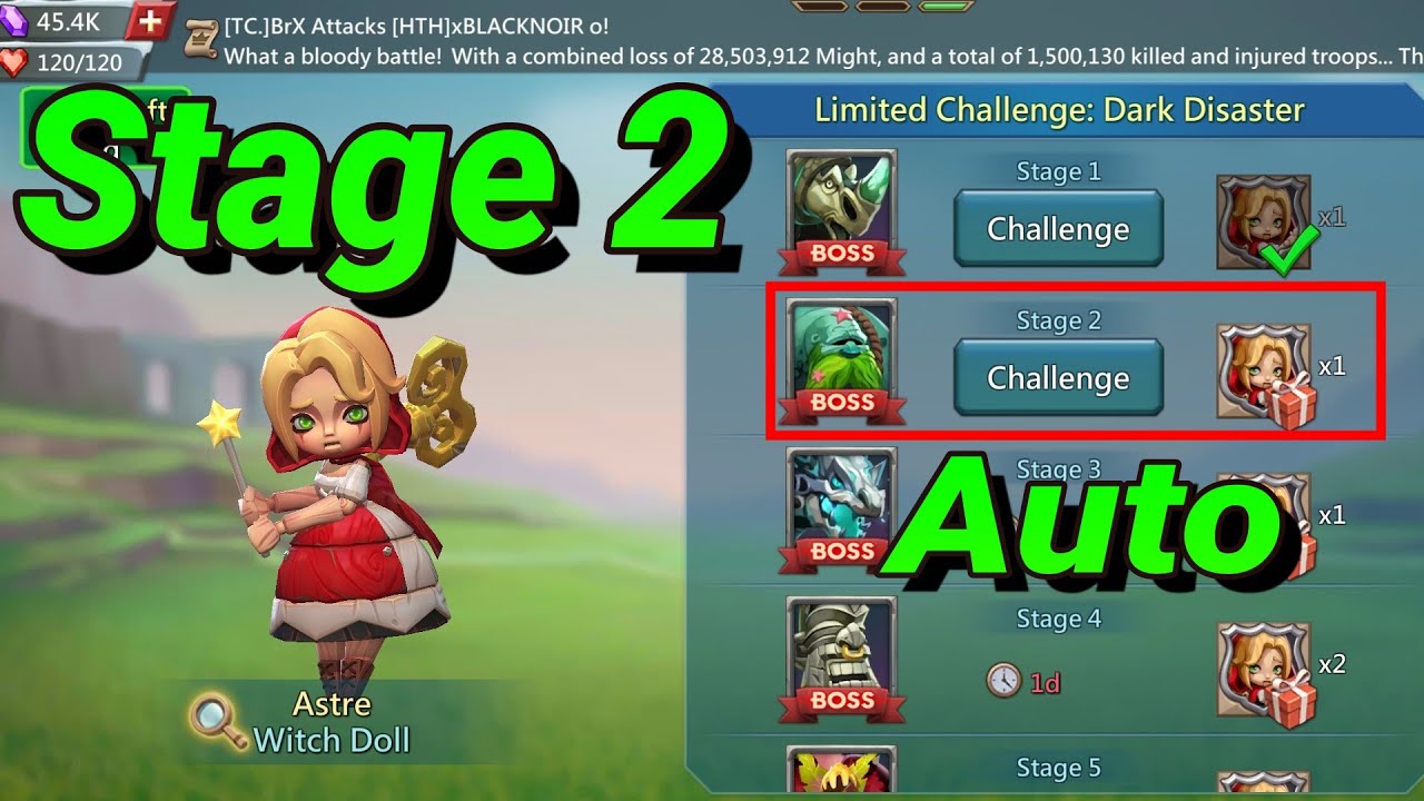 lords mobile limited challenge