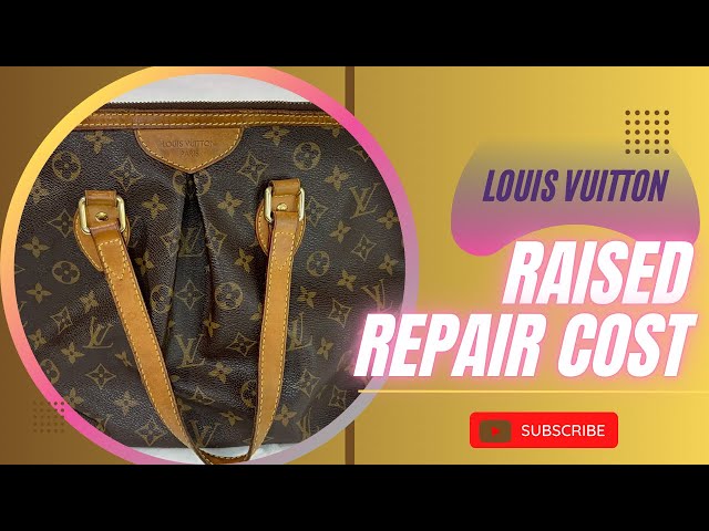 louis vuitton repair price list