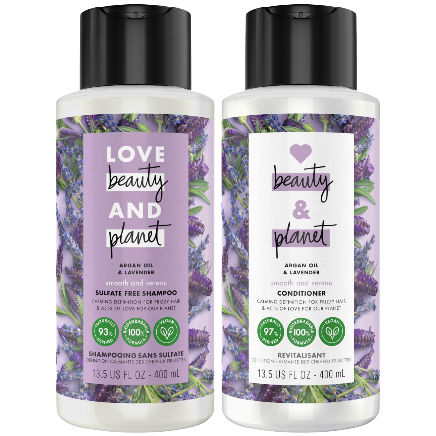 love beauty & planet shampoo