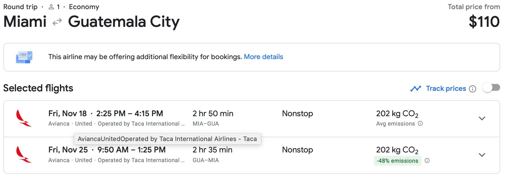 low cost flights to guatemala