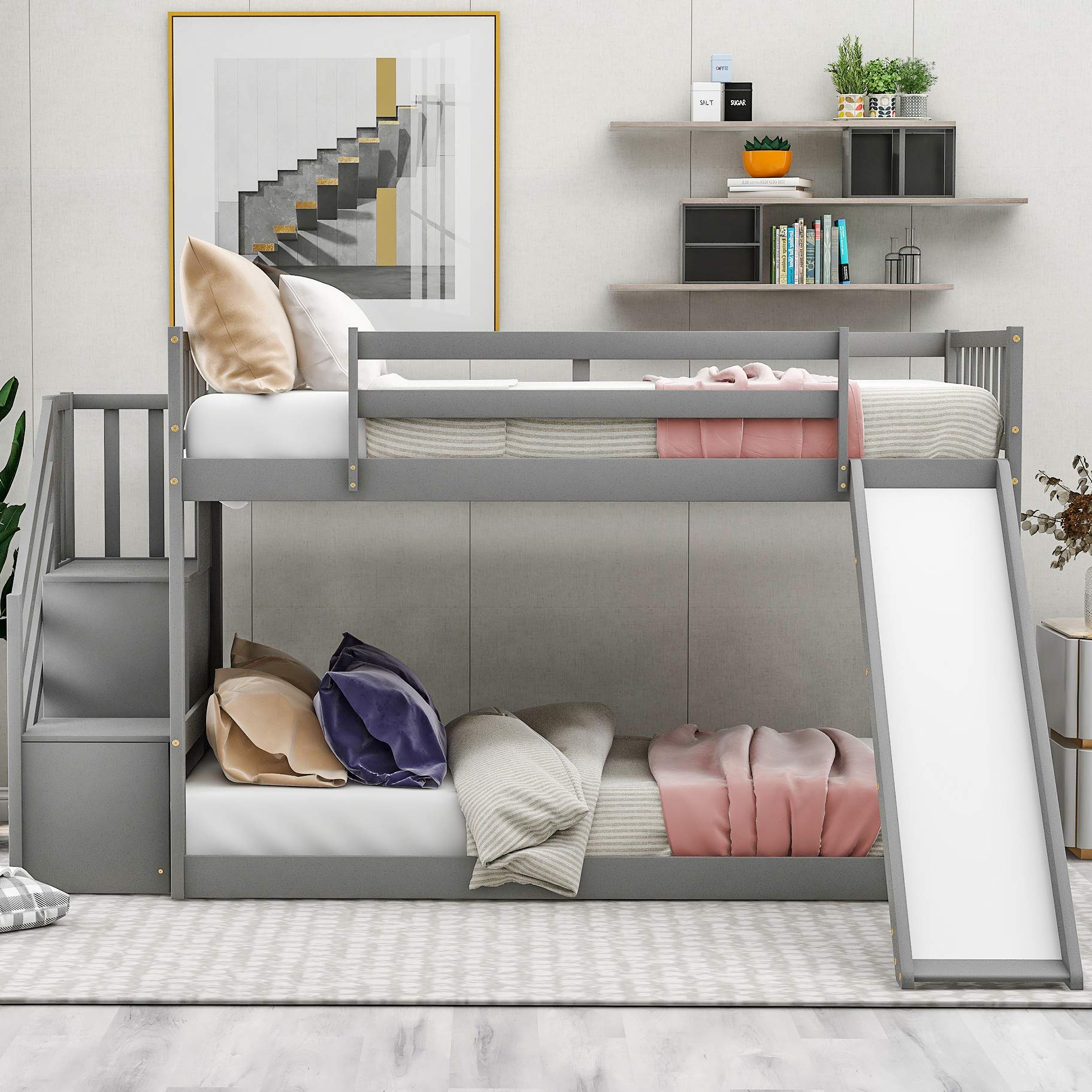 low profile bunk beds